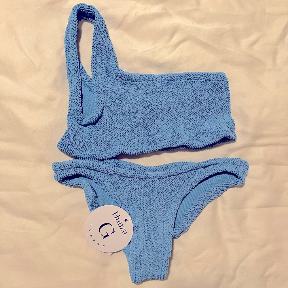 Hunza G two piece bikini. NWS